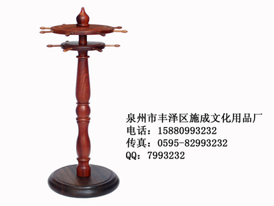 品味文房雅趣 施成文化紅木塔形筆掛，傳統(tǒng)工藝與現(xiàn)代個(gè)性的融合